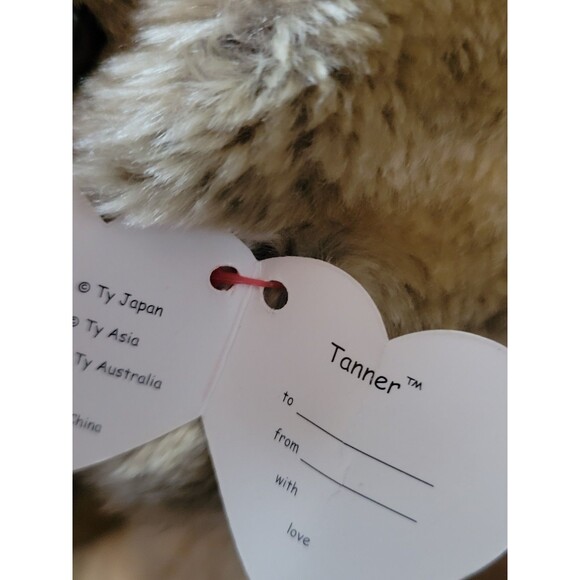 Ty Classic Tanner Labrador Retriever Puppy Dog 2002 Plush Toy W/ Tag - Picture 12 of 12